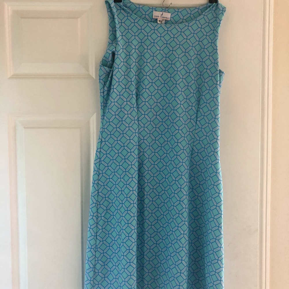 Lightweight Blue Summer Shift Dress